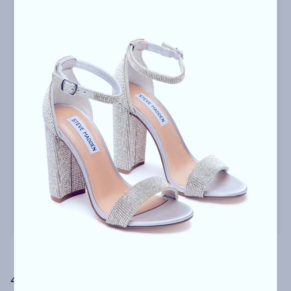 🪩 Steve Madden Rhinestone Heels 🪩